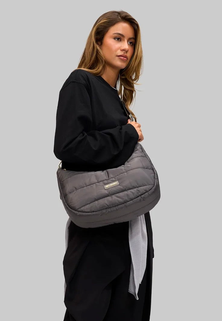 Hey Marly Lifetime Buddy M Grey Bolso bandolera
