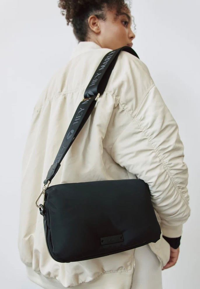 Hey Marly Signature Strap Black Bag Strap