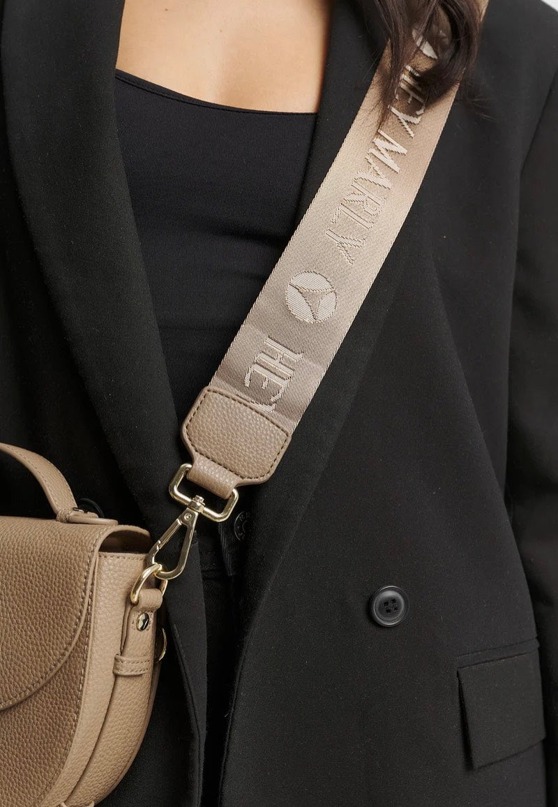 Hey Marly Signature Strap Mocha Bag Strap