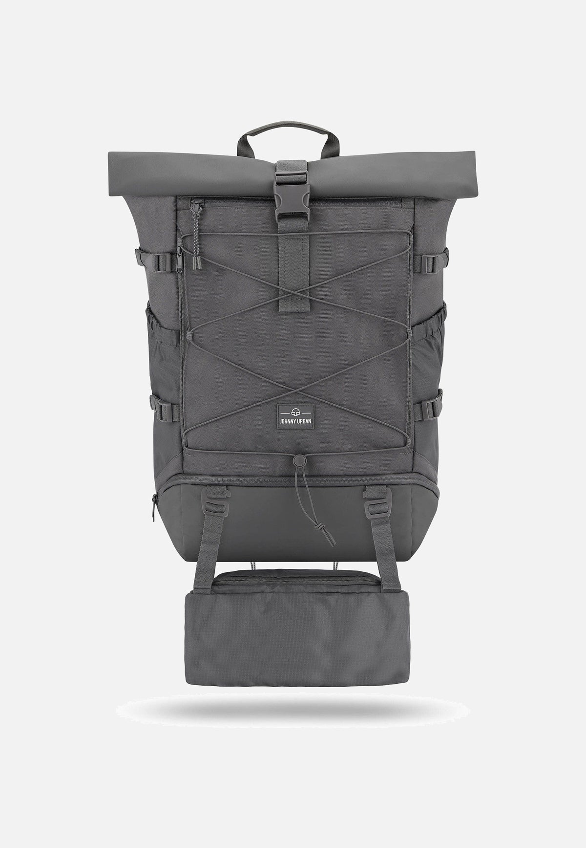 Johnny Urban Allen Large Travel Dunkelgrau Rolltop Rugzak