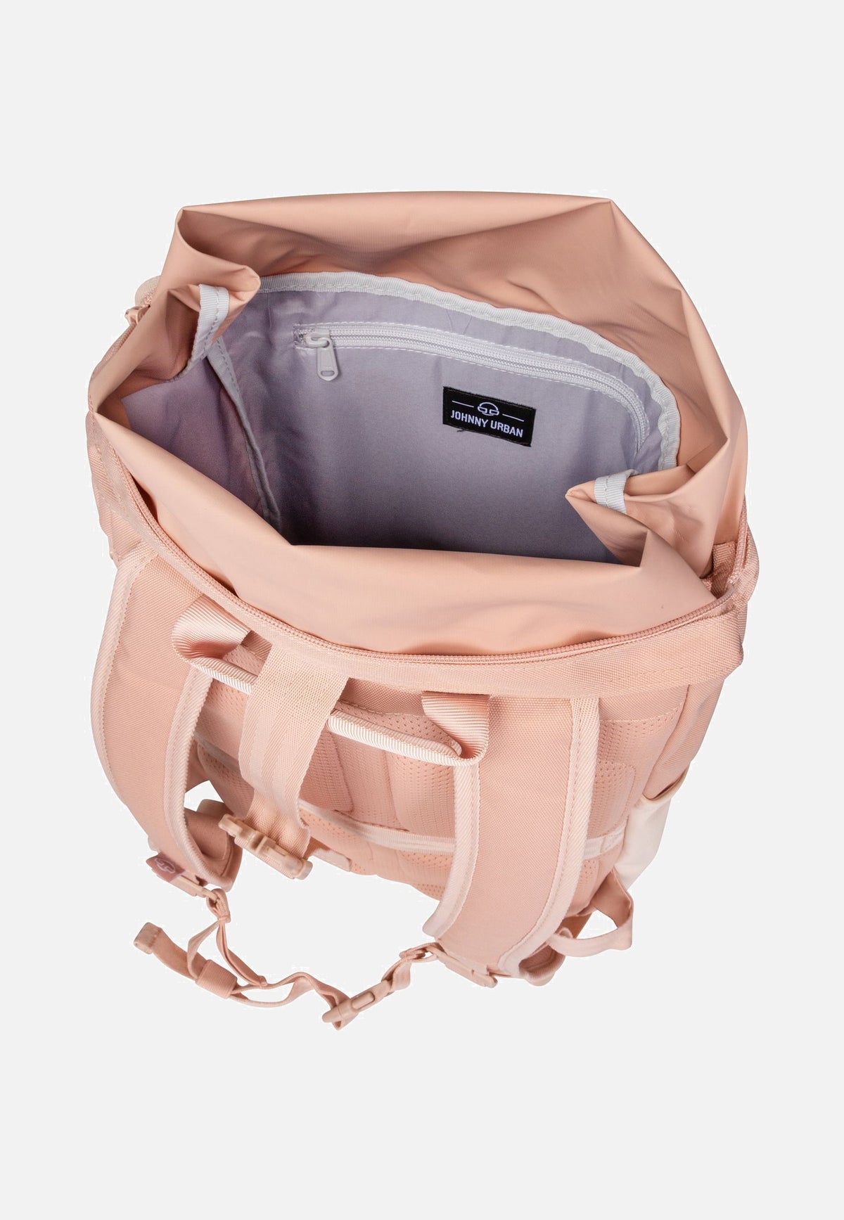 Johnny Urban Allen Medium Rosa Zaino arrotolabile