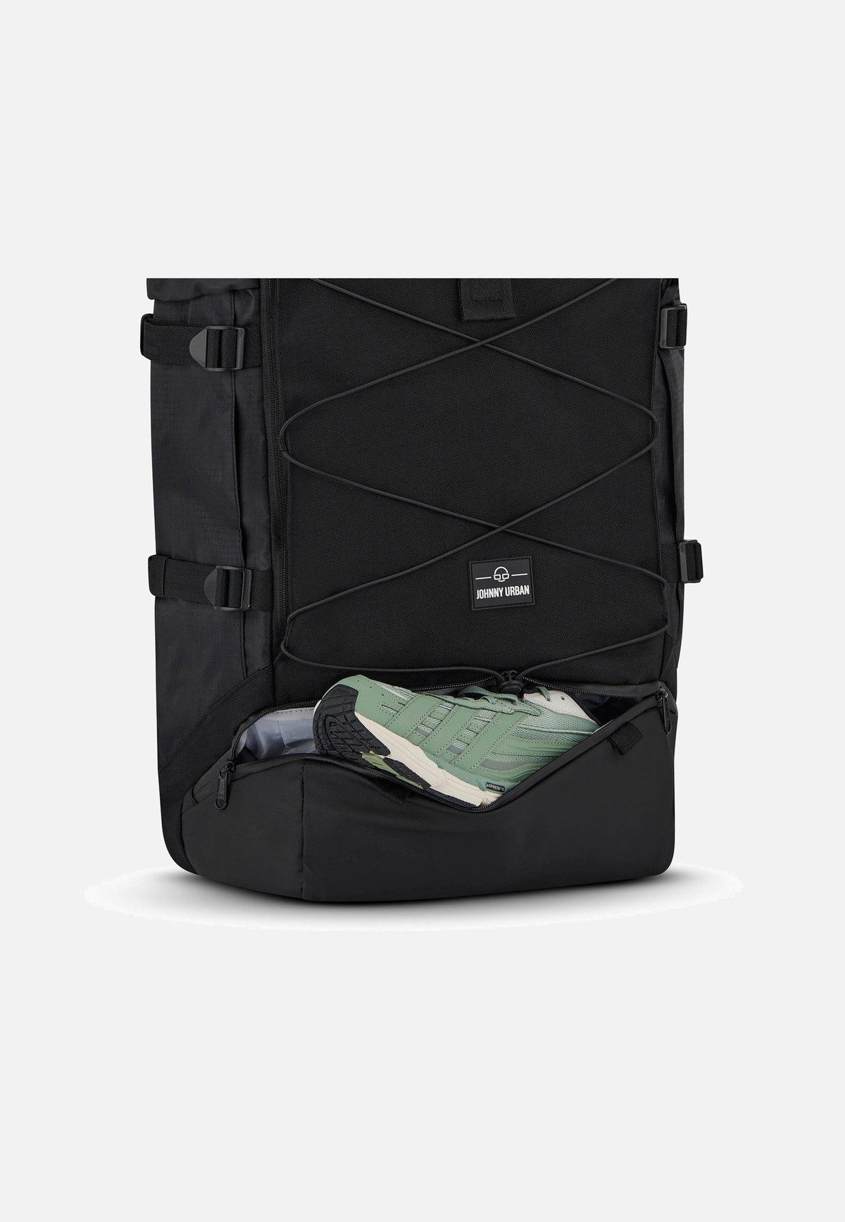 Johnny Urban Allen XL Travel Schwarz Zaino arrotolabile