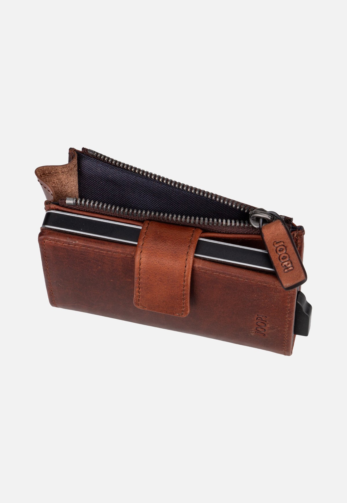 Joop Cerratano C-Four E-Cage SV8 Cognac Wallet
