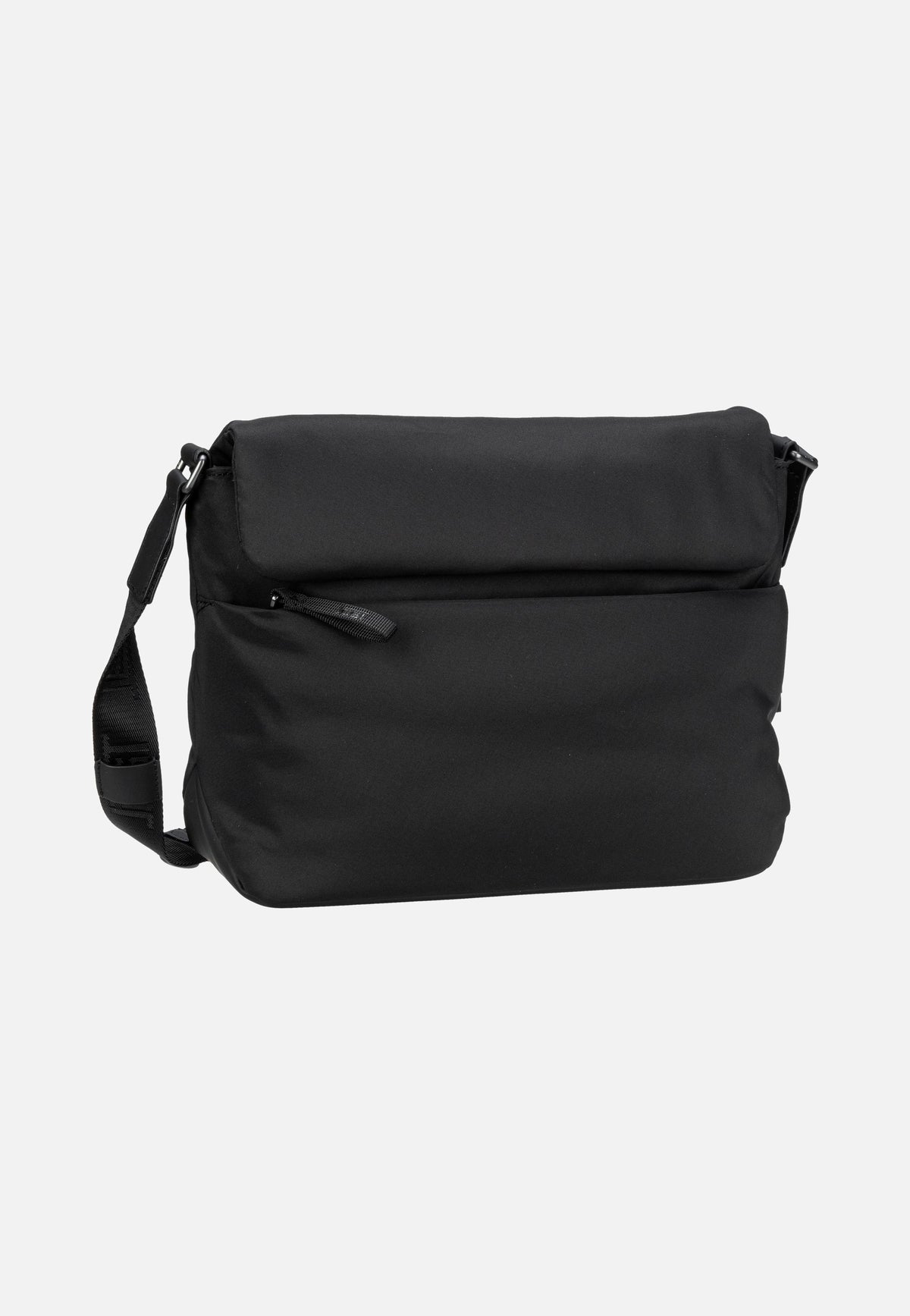 Jost Falun Flap Black Crossbody Bag