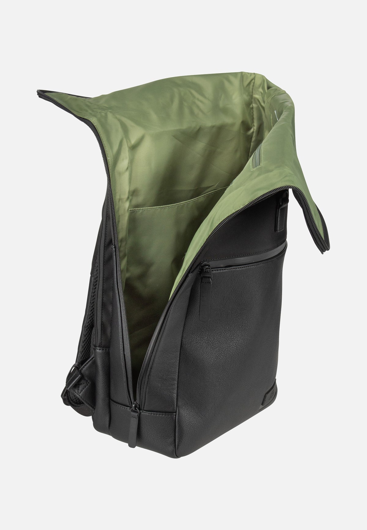 Jost Riga Courier Black Rolltop Backpack