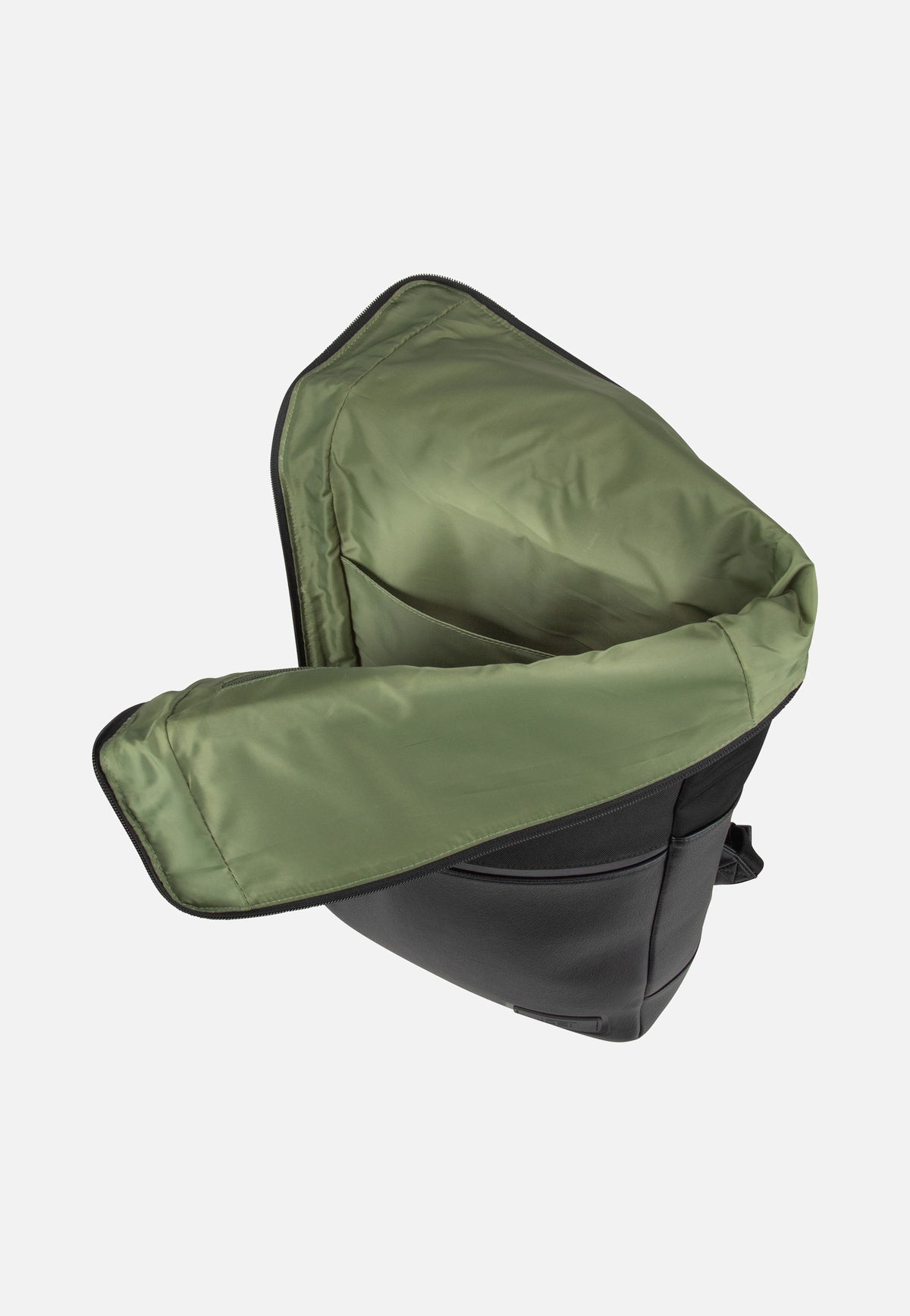 Jost Riga Courier Black Rolltop Backpack