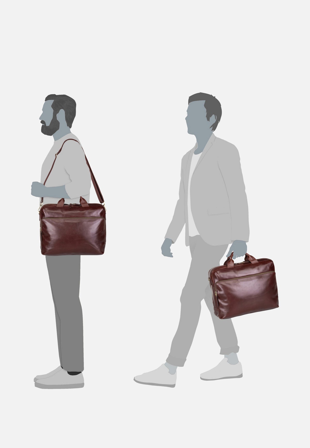 Jost Skagen Business 2Fa 6206 Braun Briefcase