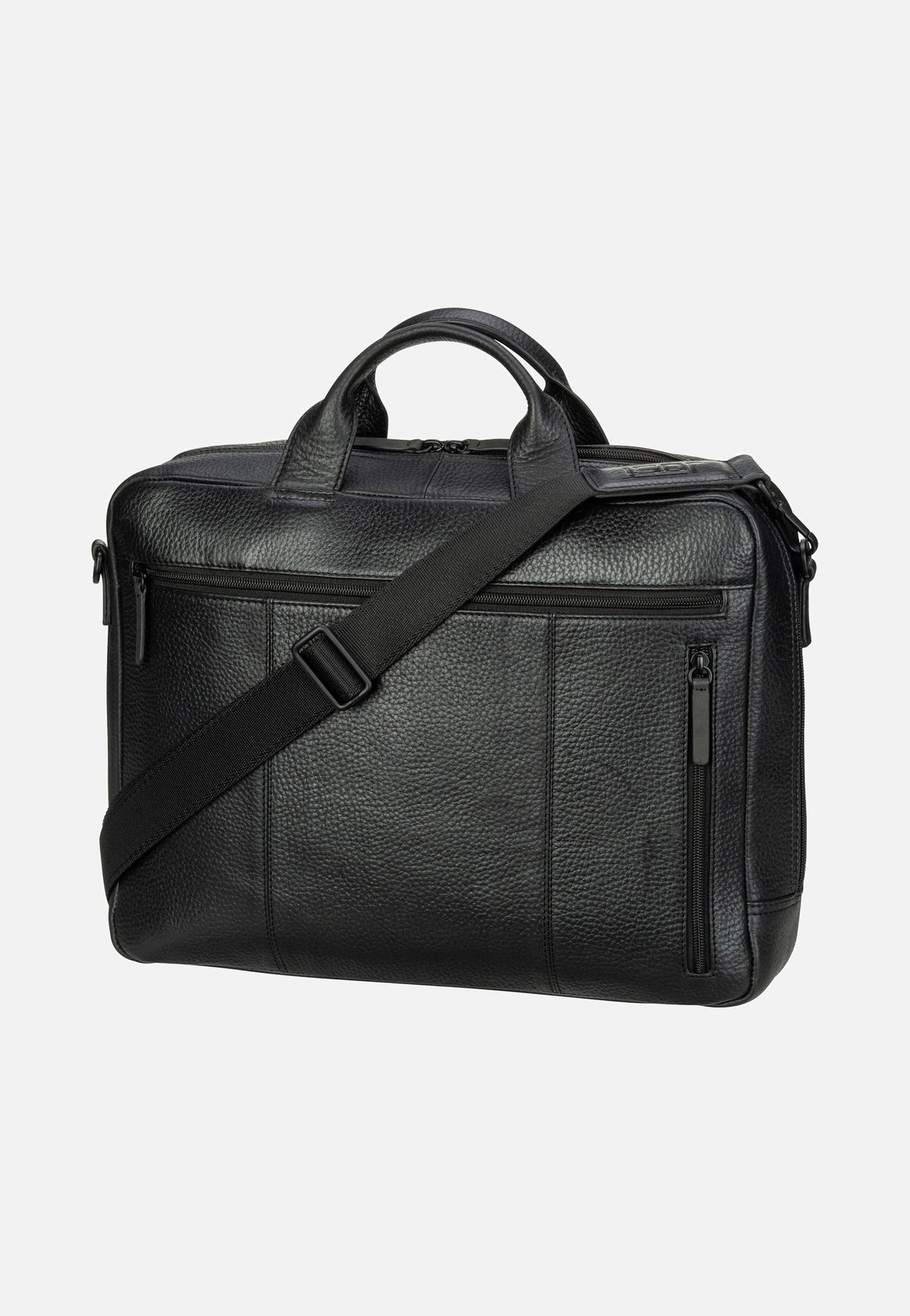 Jost Stockholm Business Bag M 1 Comp Black Briefcase