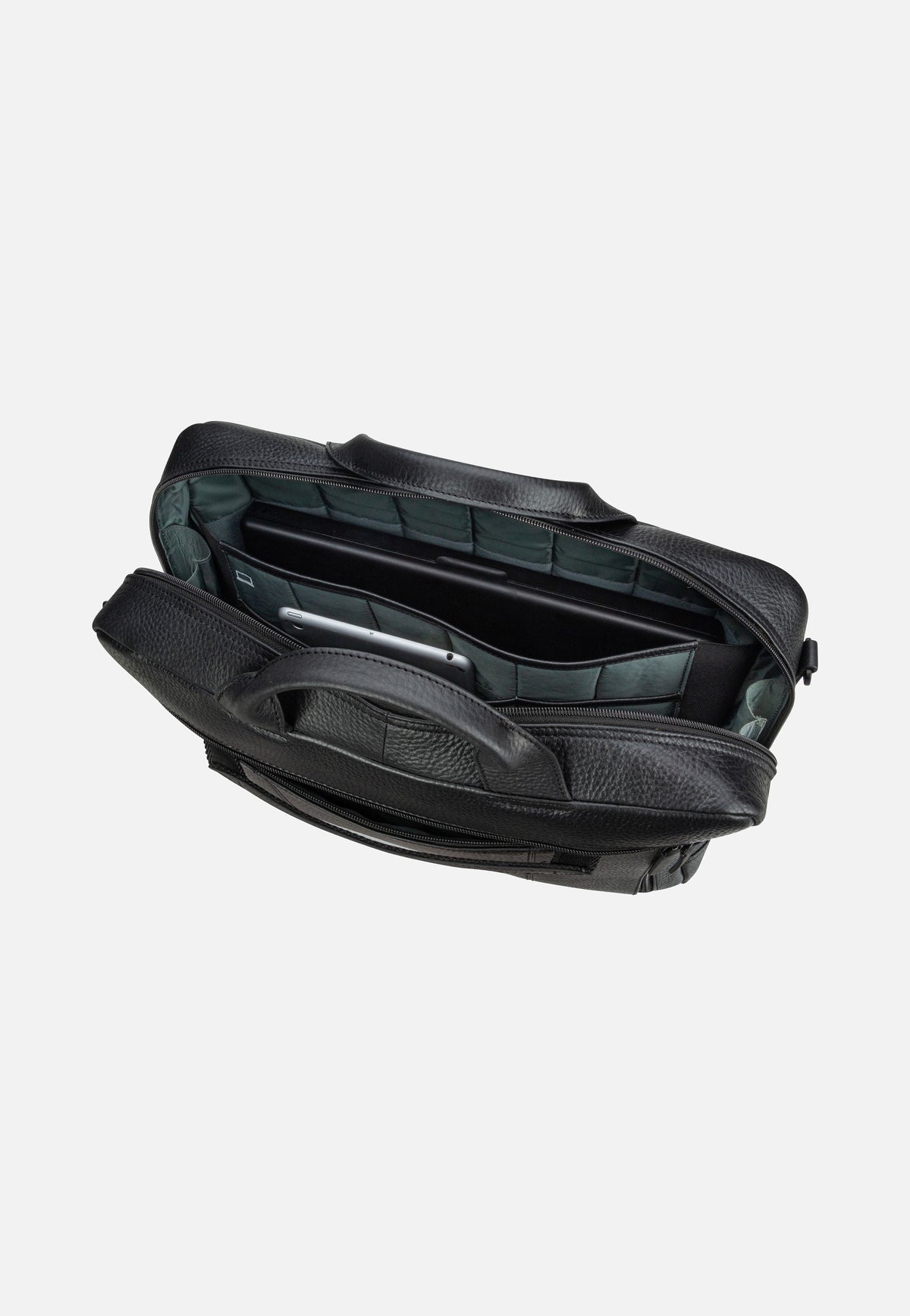Jost Stockholm Business Bag M 1 Comp Black Mallette