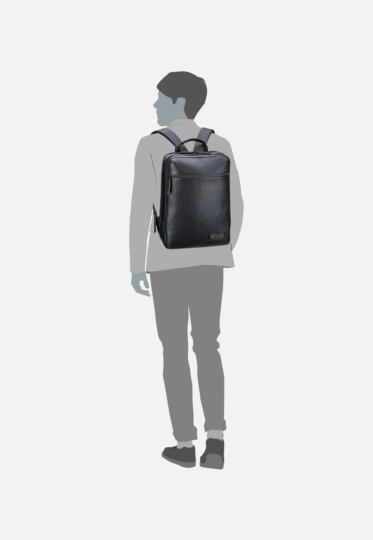 Jost Stockholm Daypack Black Backpack