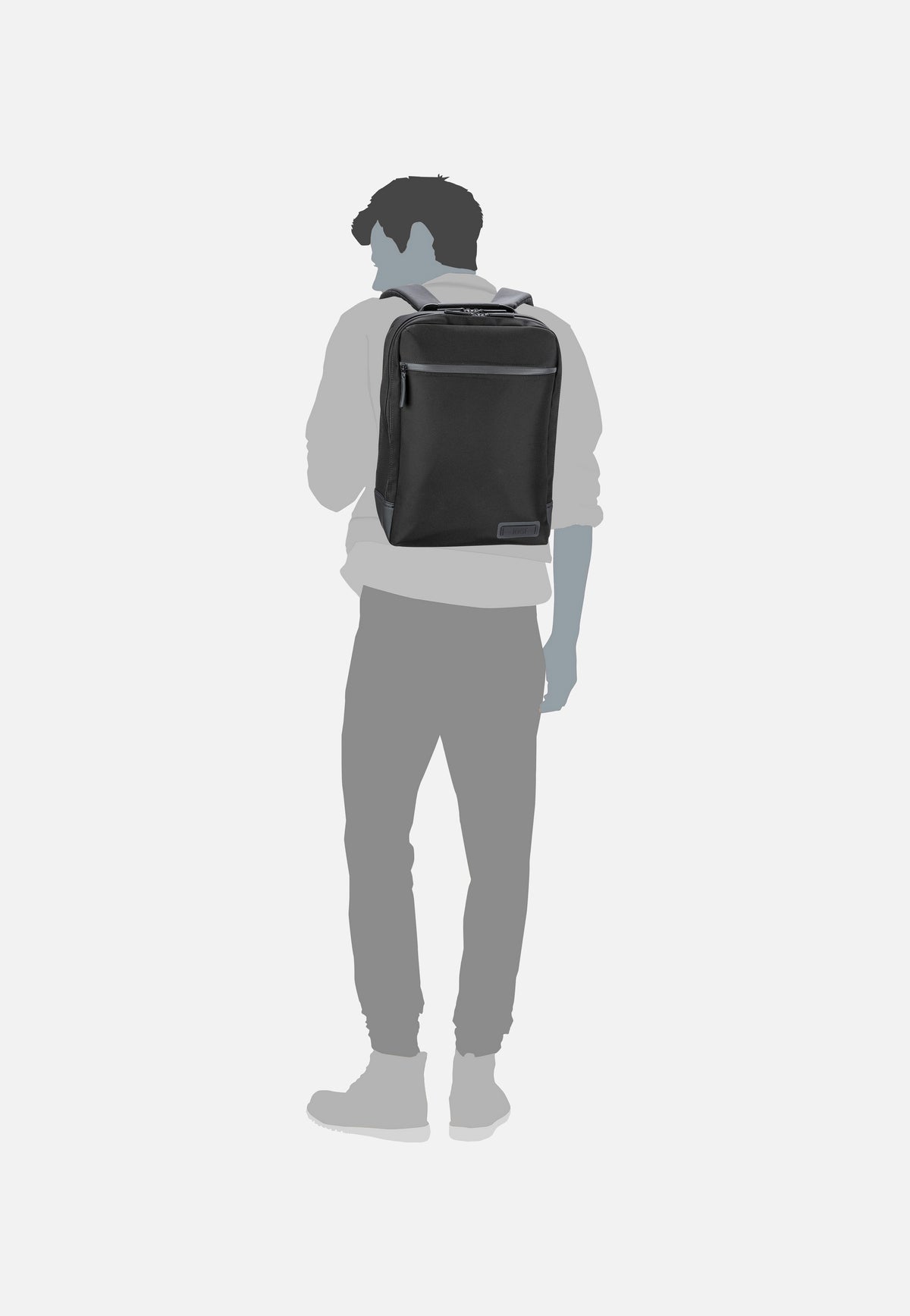 Jost Tallinn Daypack Black Backpack
