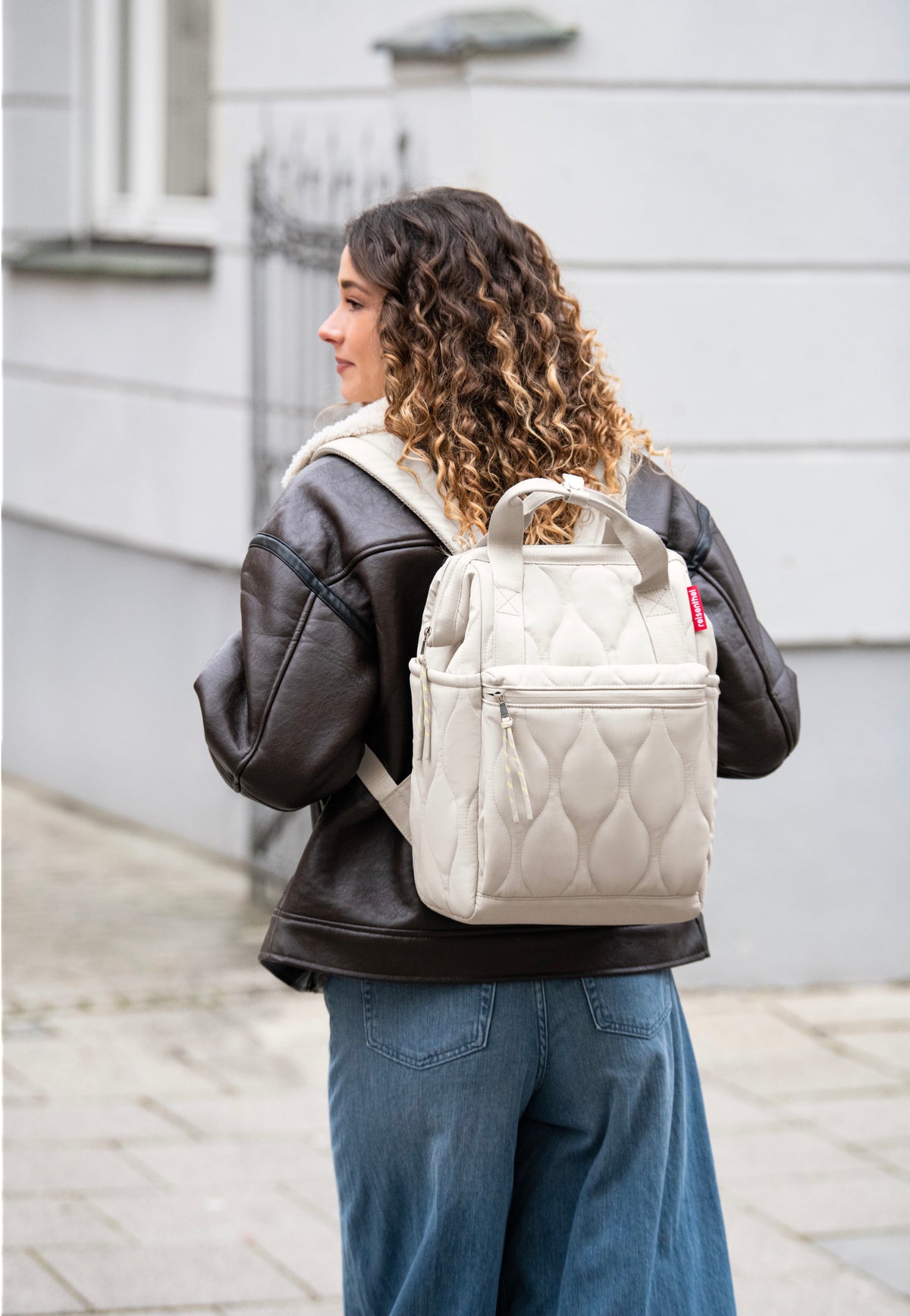 reisenthel Allrounder R Puffer Stone Mochila