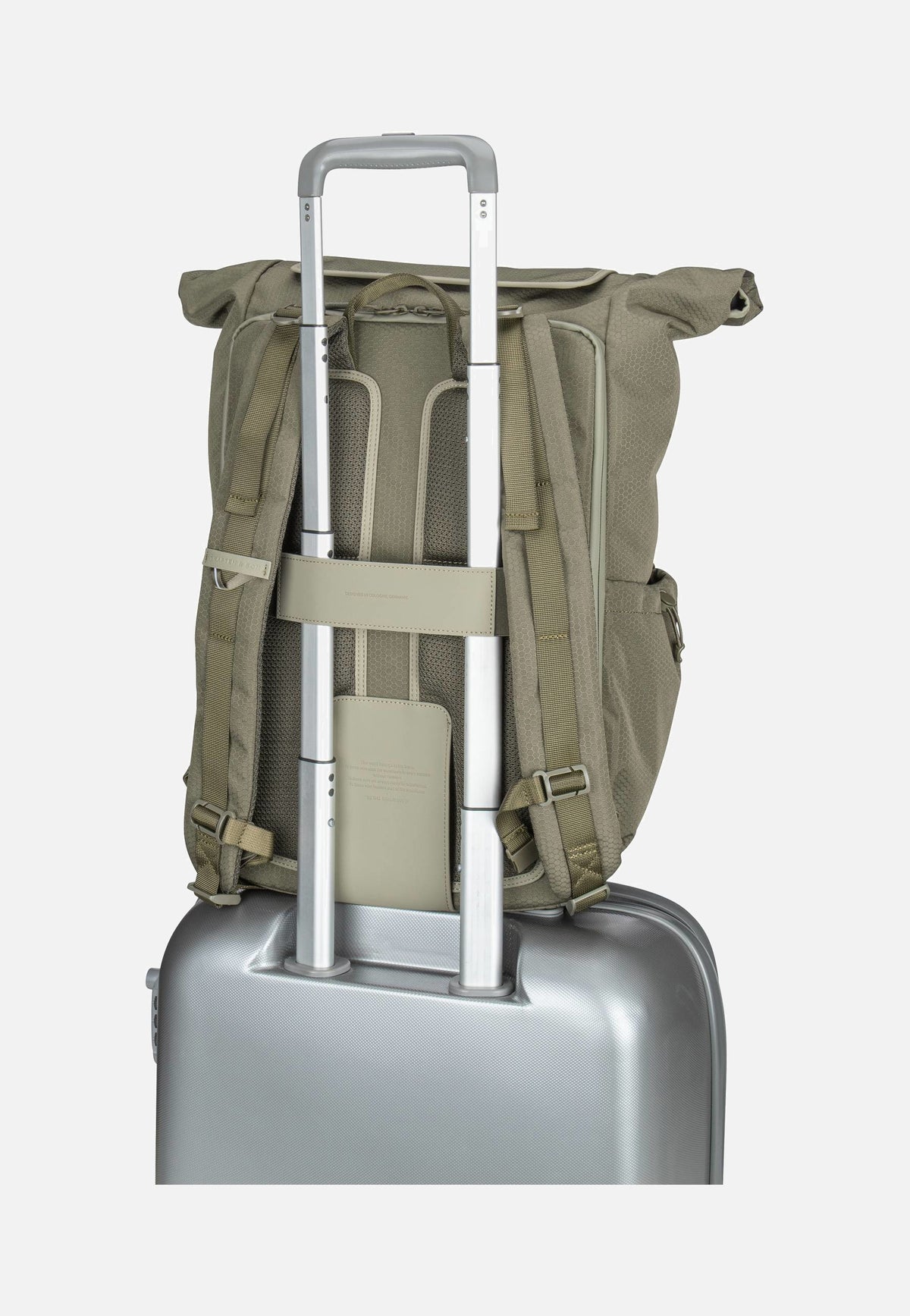 Kapten & Son Banff Forest Green Rolltop Backpack