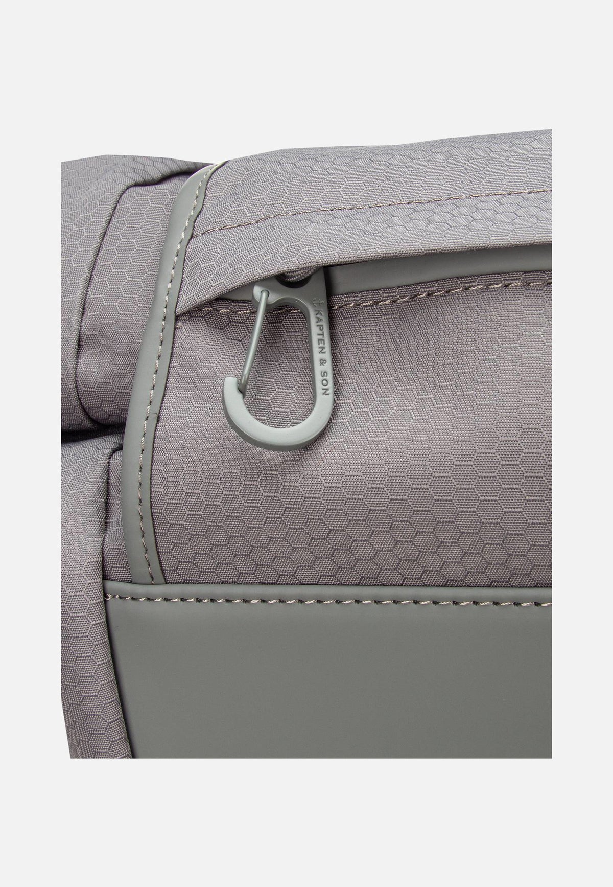 Kapten & Son Banff Stone Grey Rolltop Backpack
