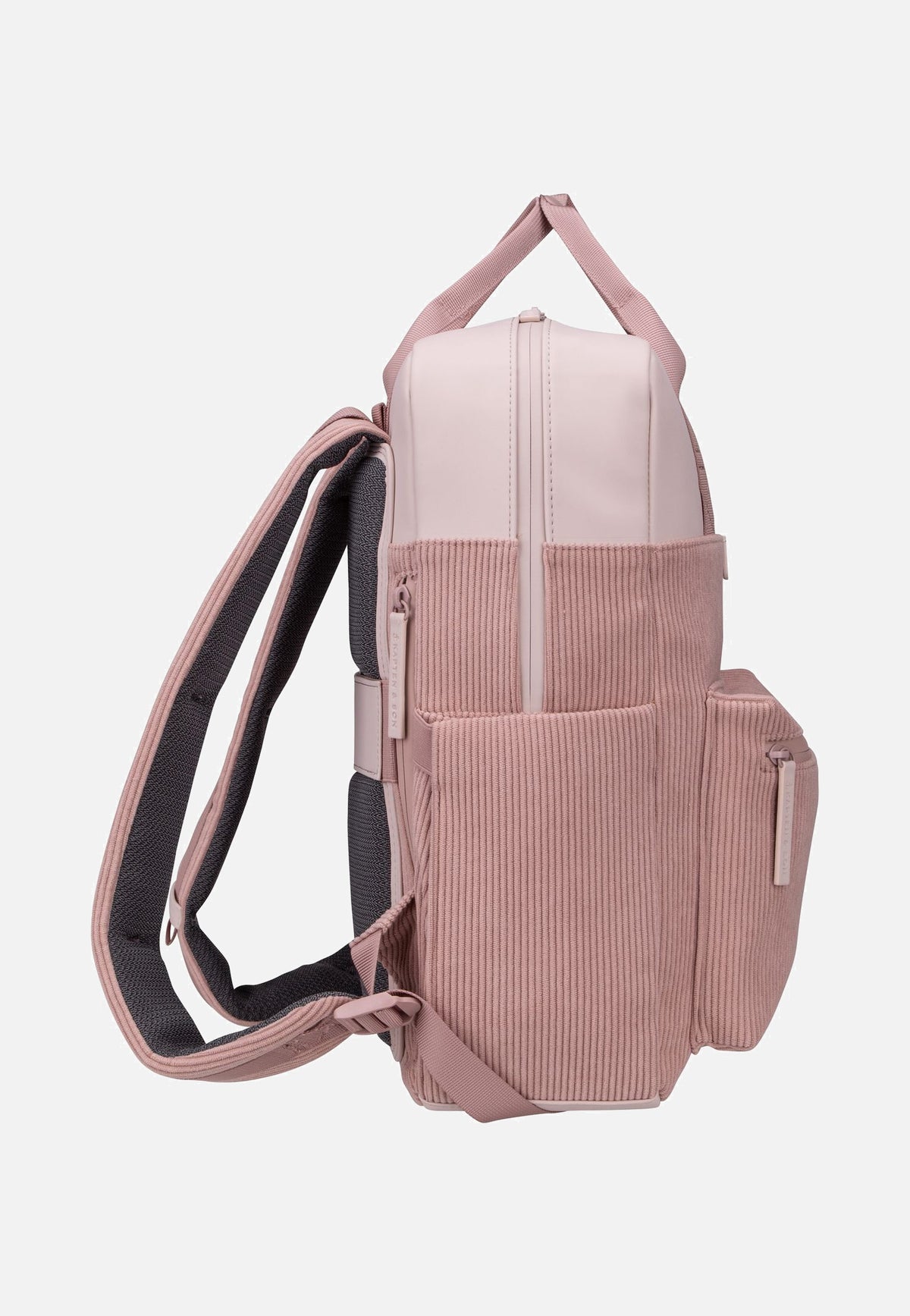 Kapten & Son Bergen Pro Cord Rose Clay Backpack