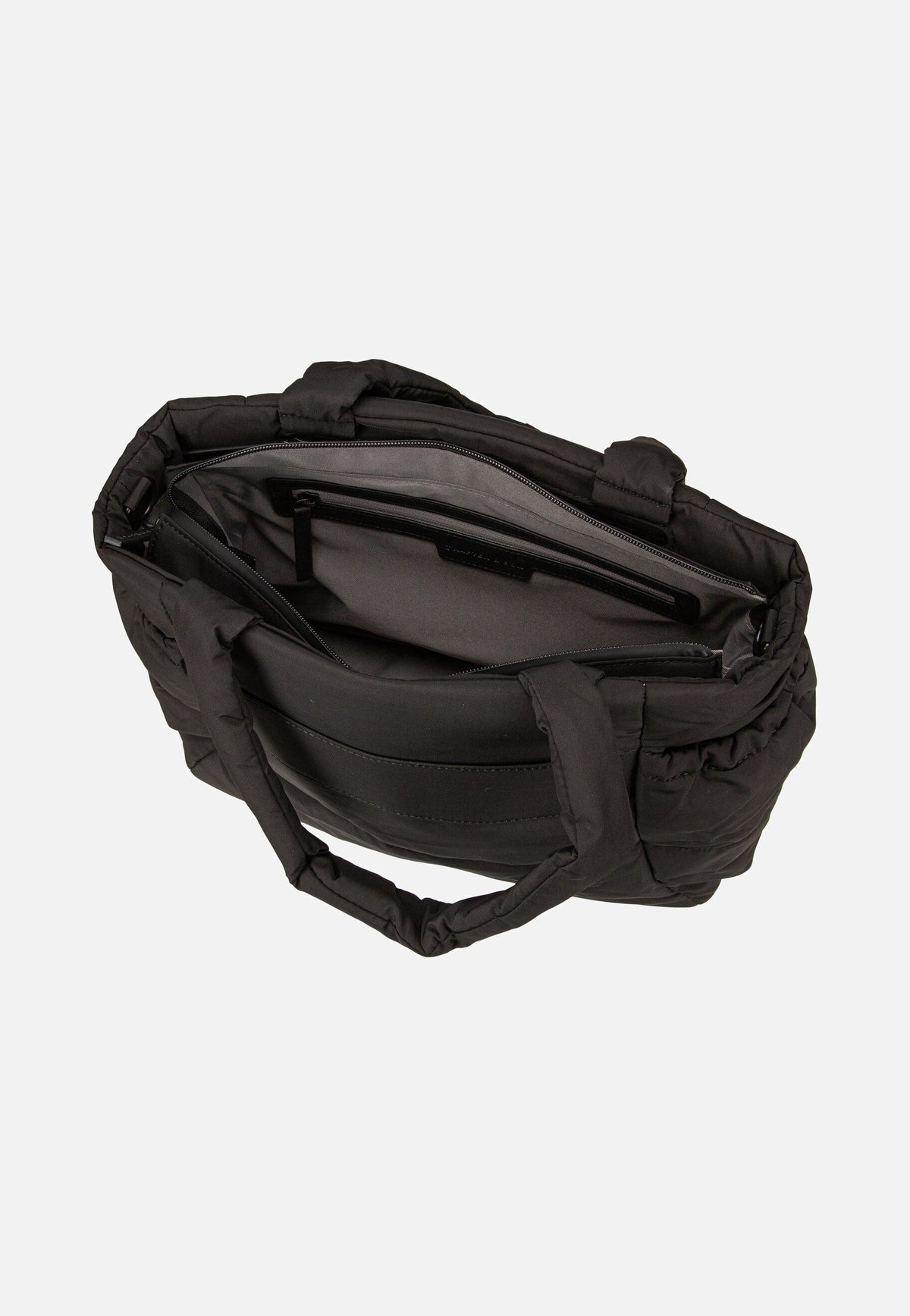 Kapten & Son Hellvi Cloud Medium All Black Shopper