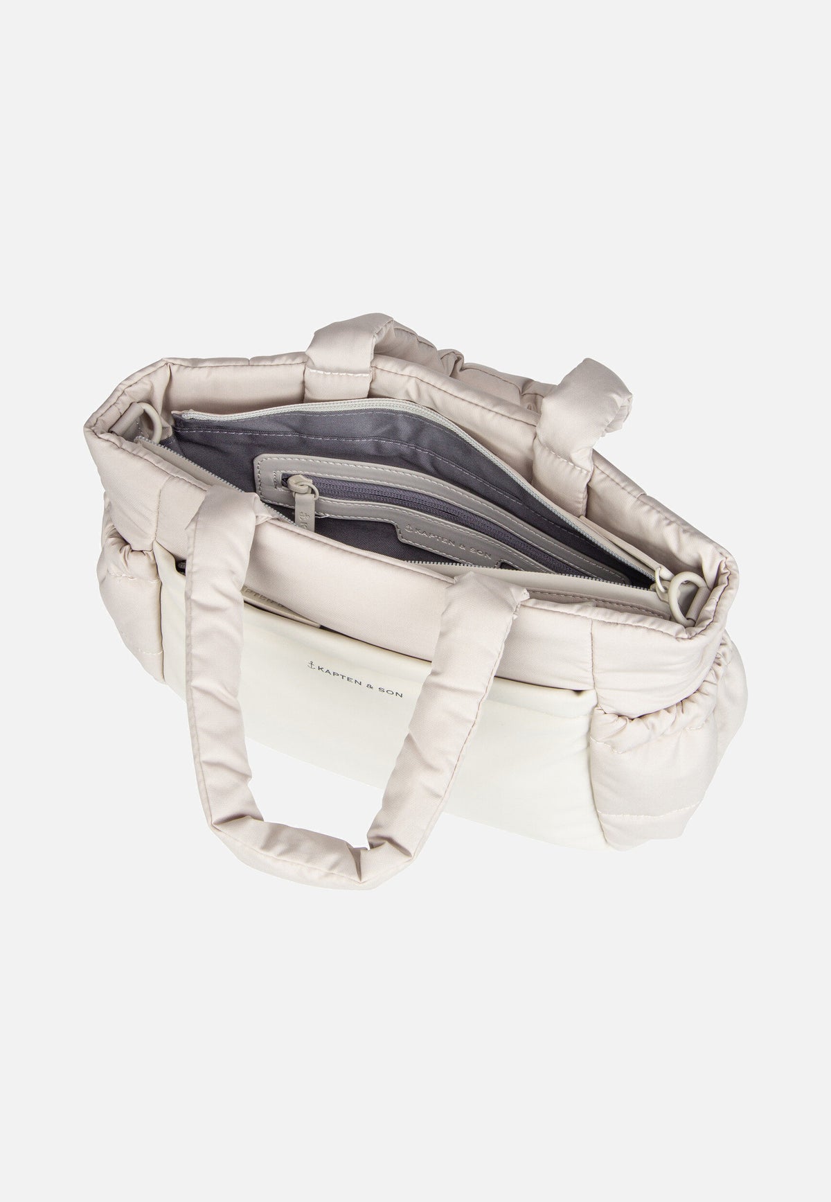 Kapten & Son Hellvi Cloud Small Sandstone Shopper