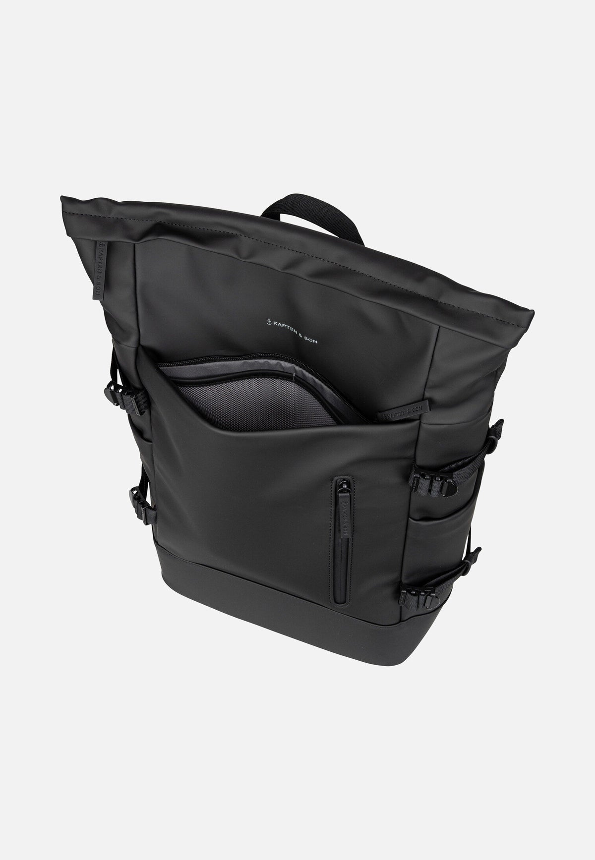 Kapten & Son Helsinki Pro All Black Backpack