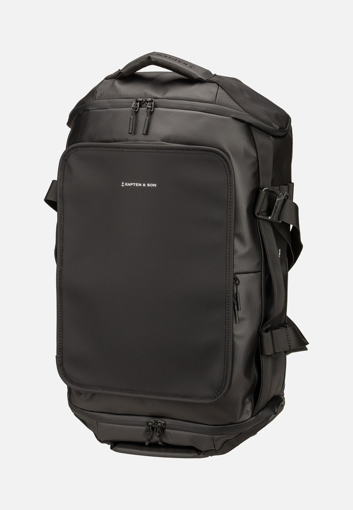 Kapten & Son Lisbon Duffle Backpack S All Black Dufflebag