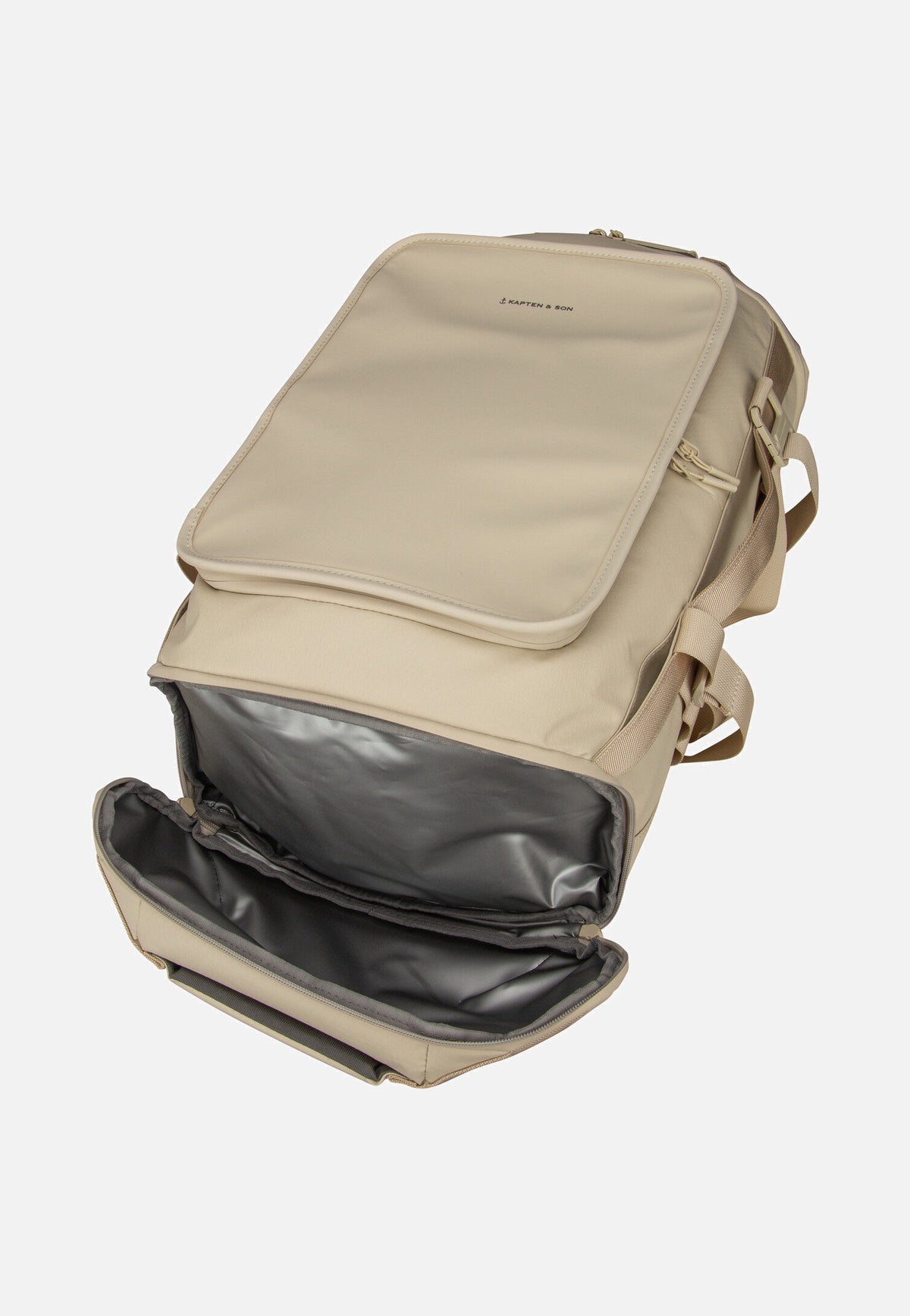 Kapten & Son Lisbon Duffle Backpack S Sandstone Dufflebag