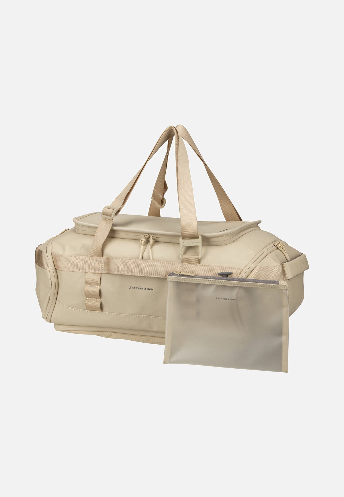Kapten & Son Lisbon Duffle Backpack S Sandstone Dufflebag