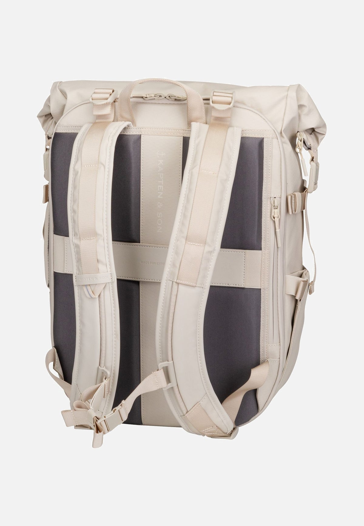 Kapten & Son Lisbon Pro Rolltop S Sandstone Backpack