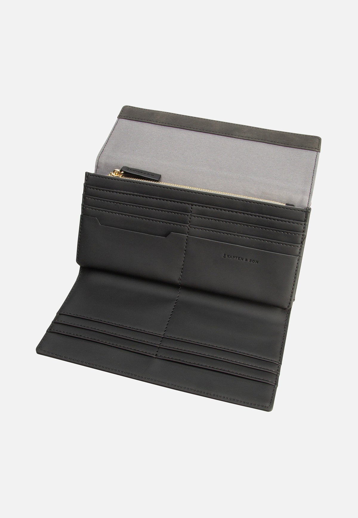 Kapten & Son Triomphe All Black Wallet