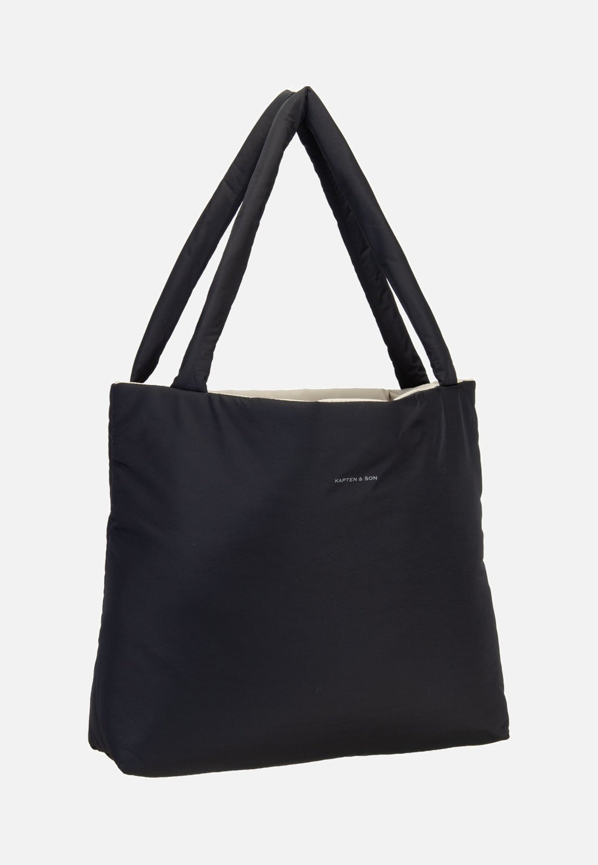 Kapten & Son Norva 2in1 Shopper Black/Sand Client