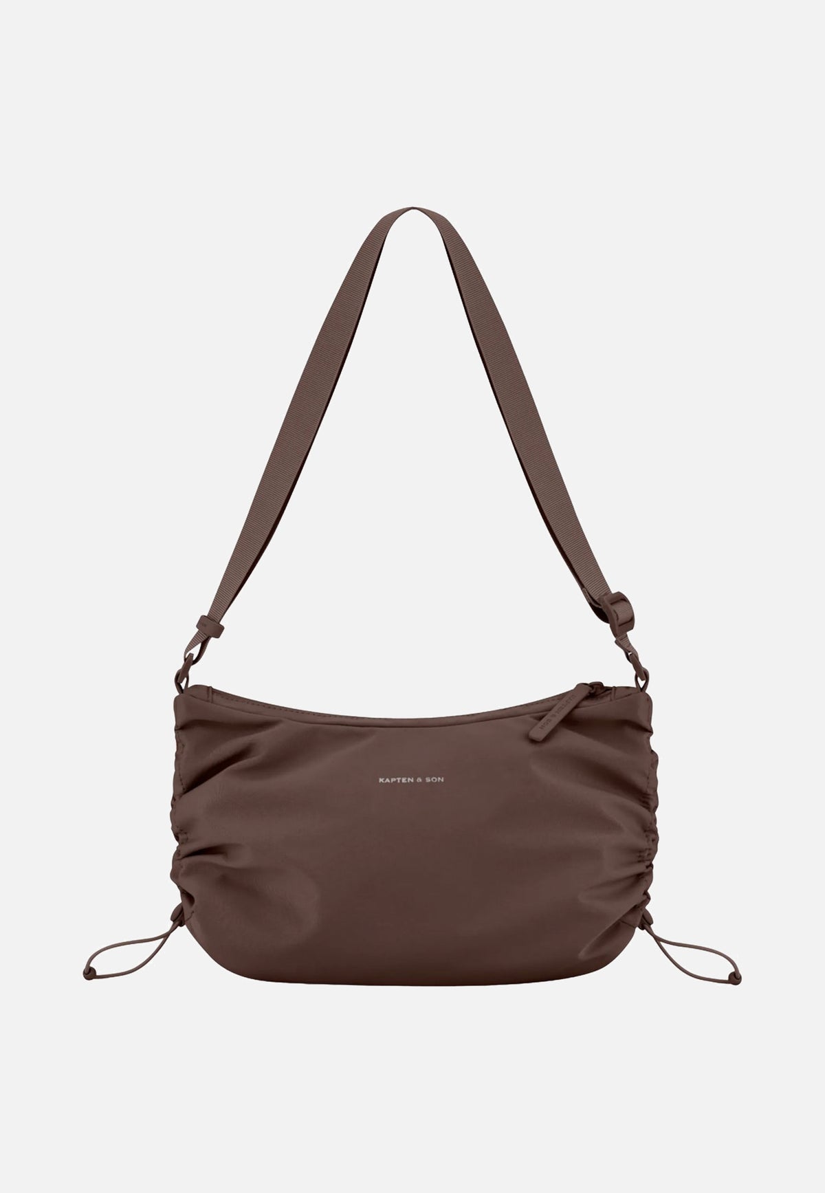 Kapten & Son Skara Small Chocolate Brown Sac à bandoulière