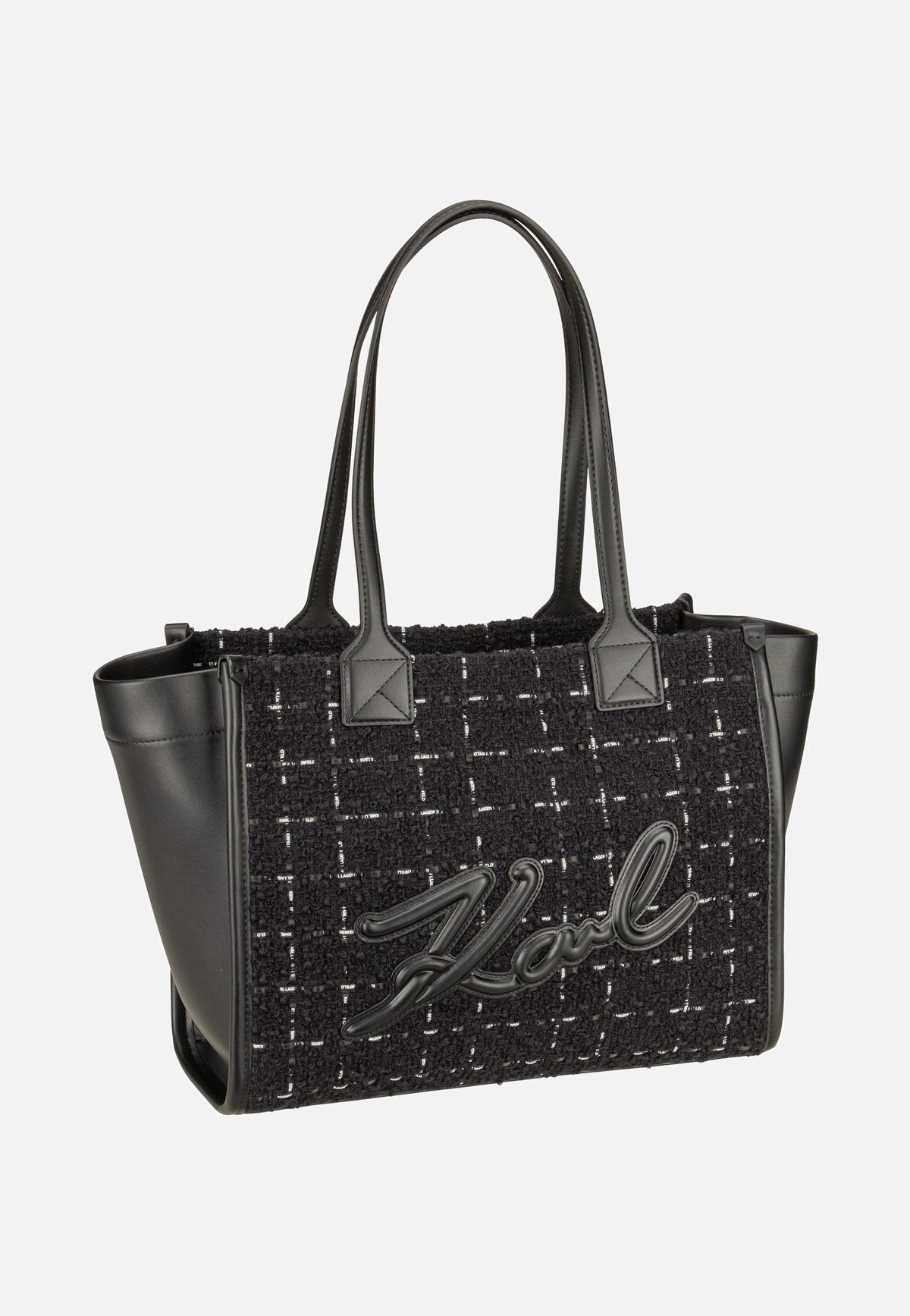 Karl Lagerfeld K/Skuare MD Tote Bouclé KL Bouclé Bw Client