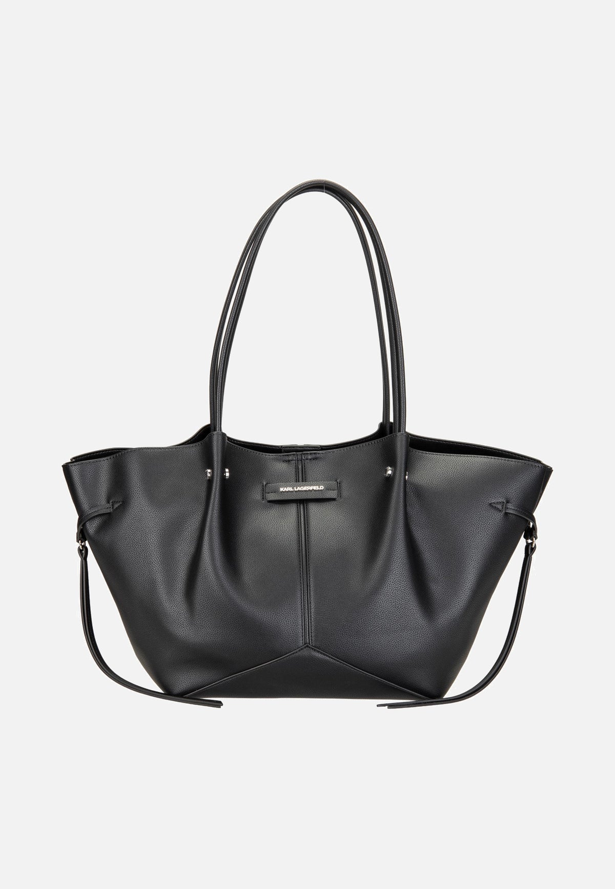 Karl Lagerfeld K/Pierced MD Tote Black-Nickel Shopper