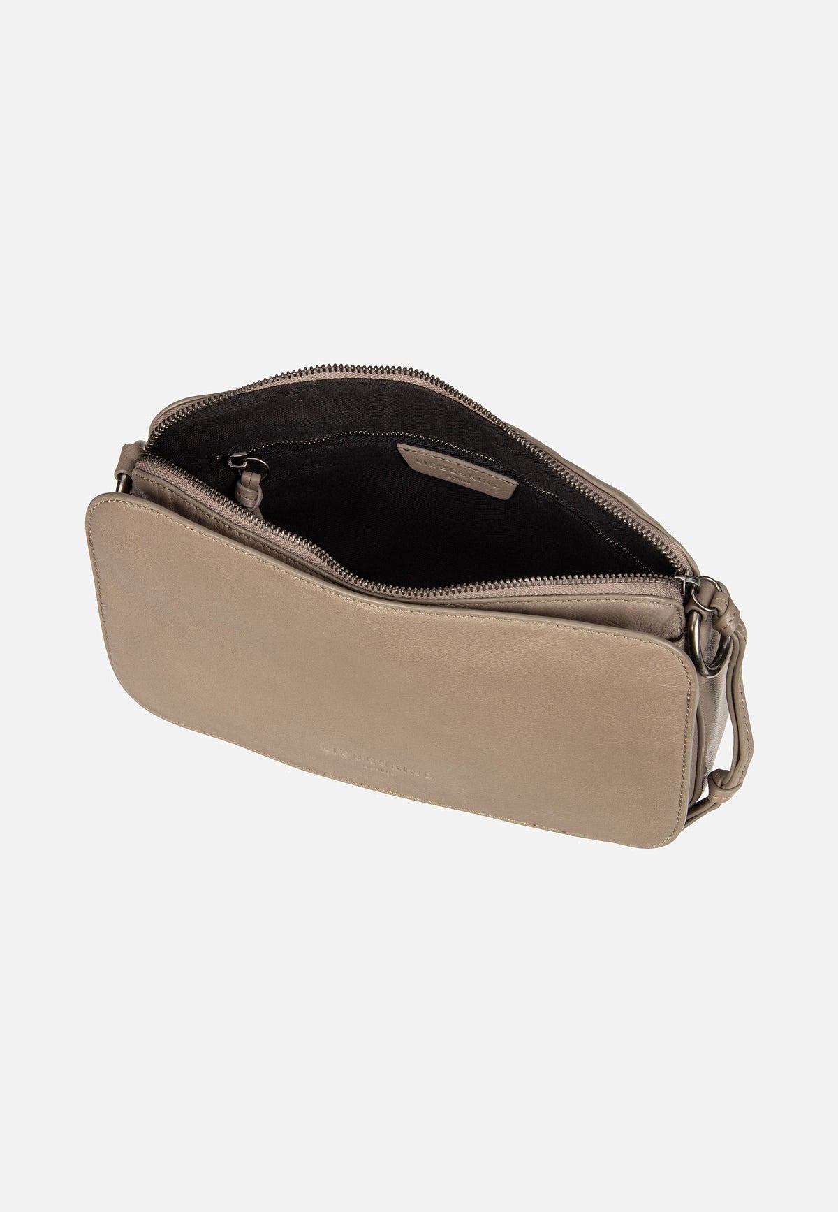 Liebeskind Berlin Basic Clarice M Neutral Gray Crossbody Bag