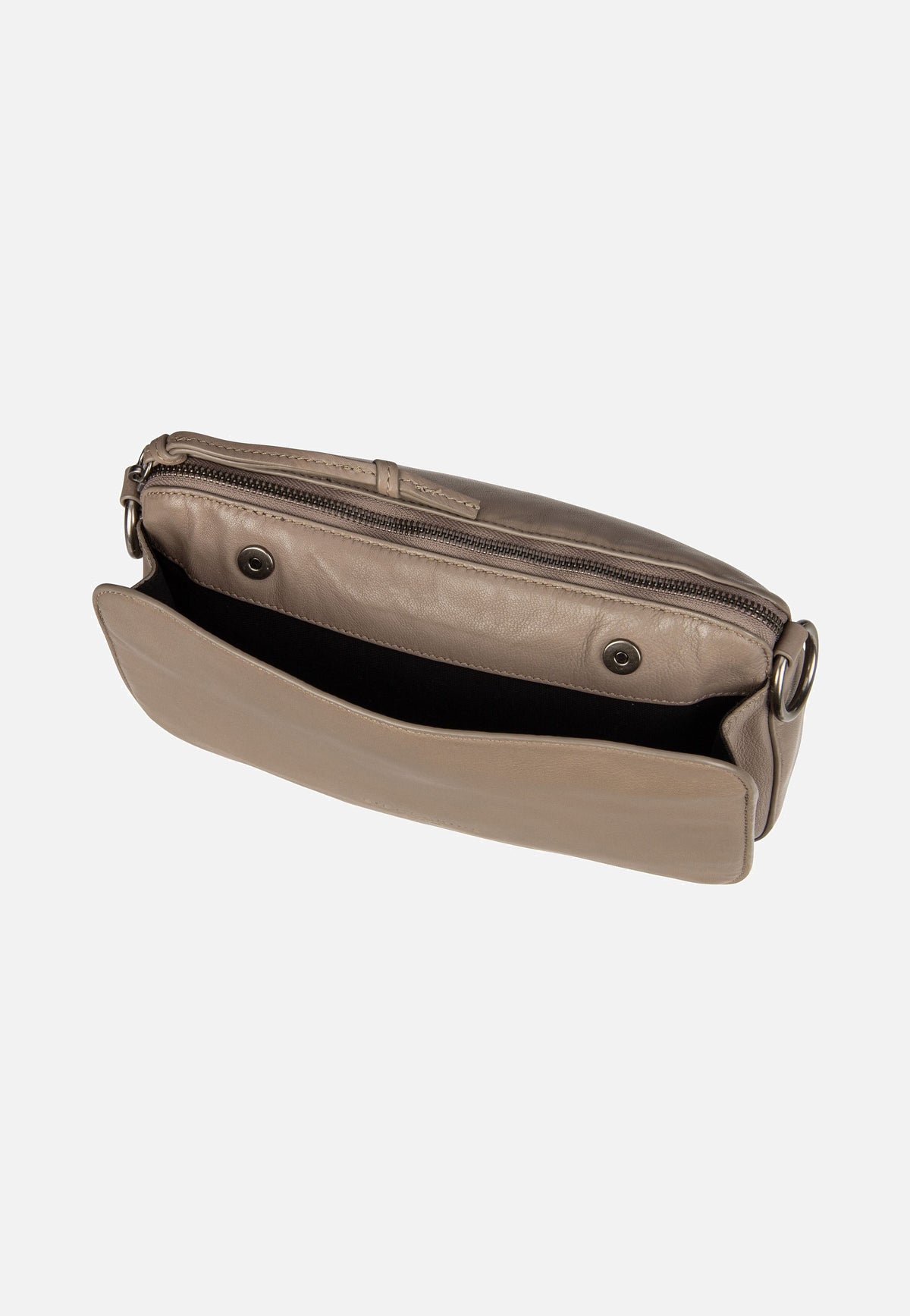 Liebeskind Berlin Basic Clarice M Neutral Gray Crossbody Bag