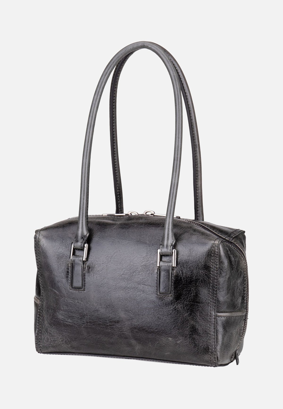Liebeskind Berlin Kayla Archive Lack S 2165289 Dark Stone Shoulder Bag