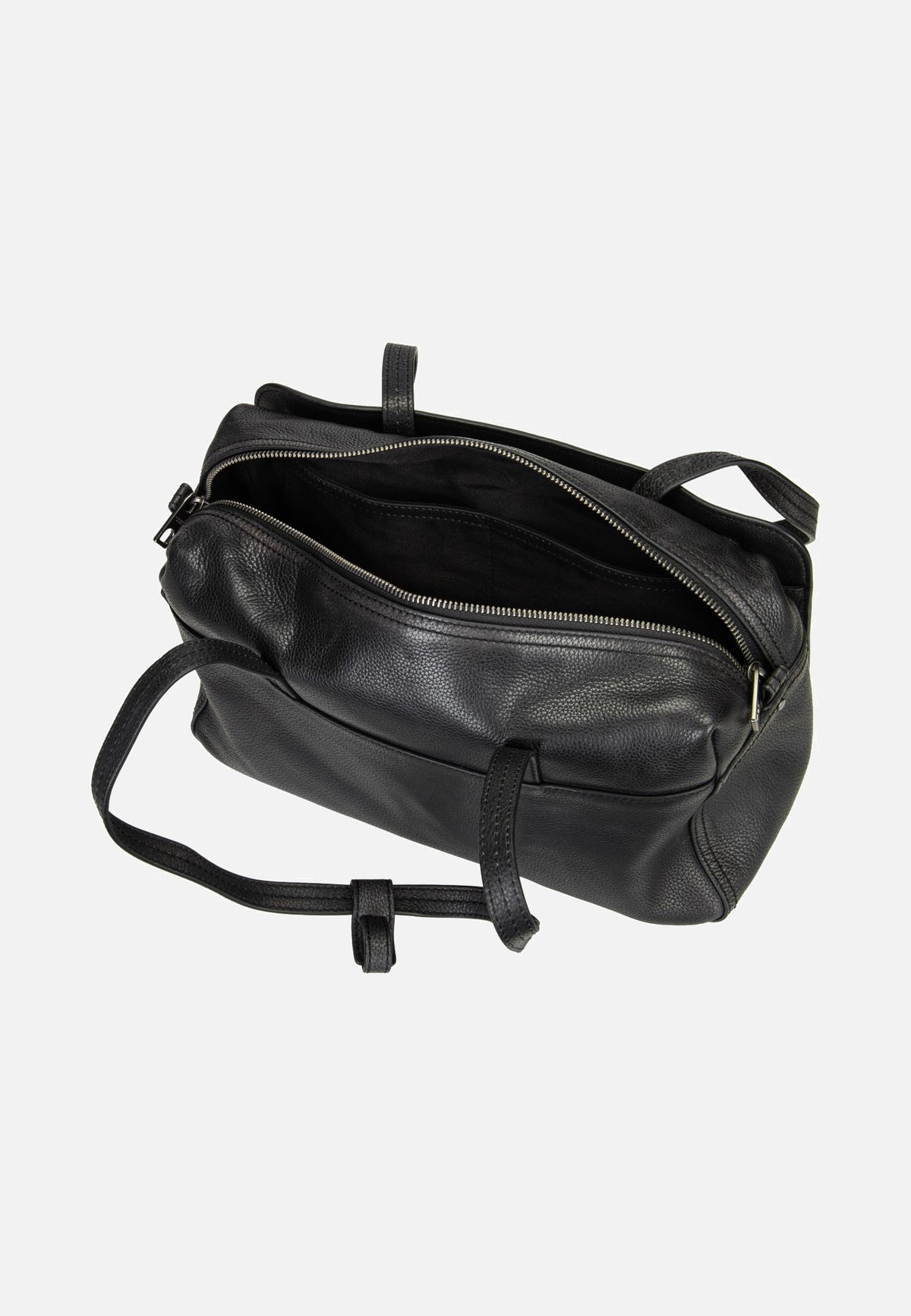 Liebeskind Berlin Clarice II Satchel M Vintage Pebble Black Satchel