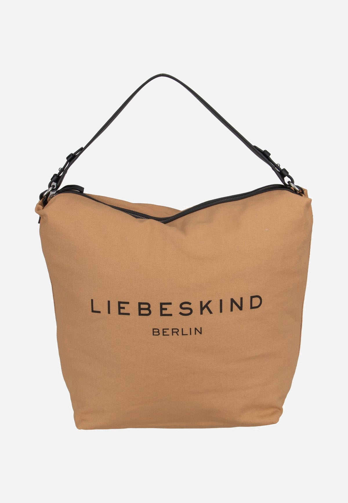 Liebeskind Berlin Clea Hobo L Canvas Light Tan Bolso Hobo