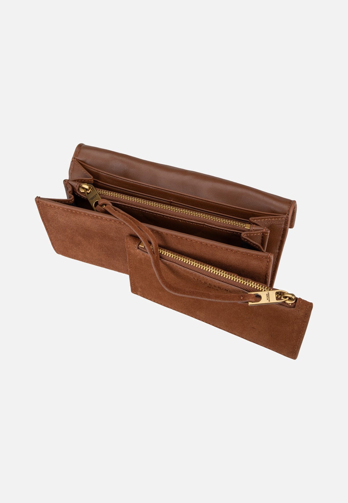 Liebeskind Berlin Cora L Suede Brown Portefeuilles