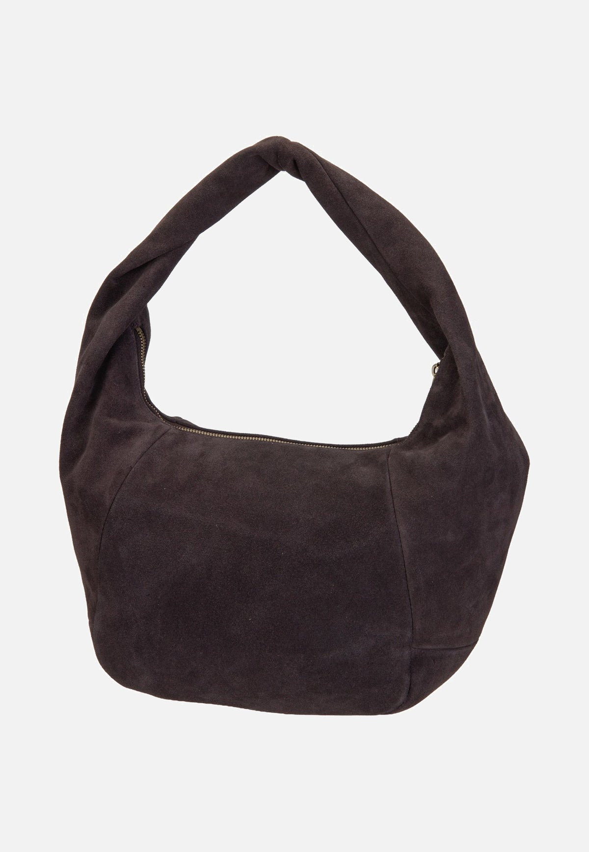 Liebeskind Berlin Farrah II Hobo M Hydro Suede Deep Soil Bolso Hobo