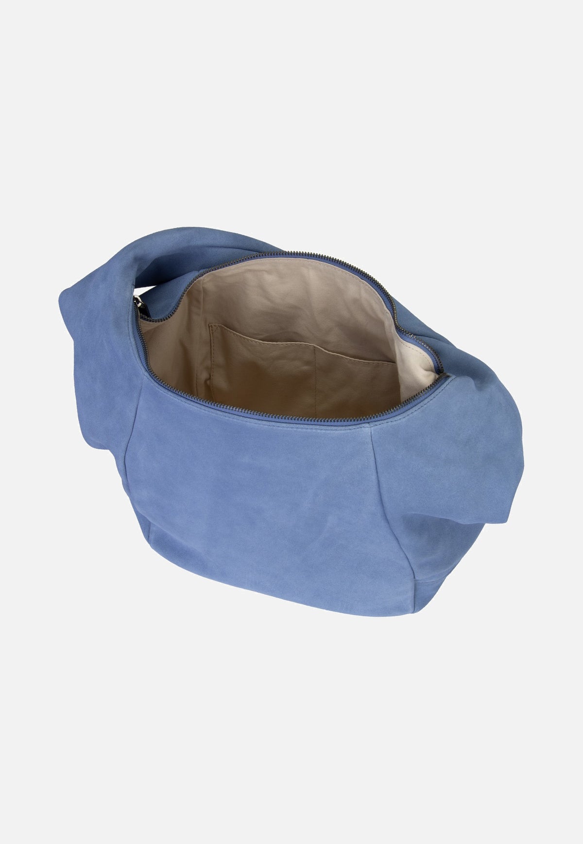 Liebeskind Berlin Farrah II Hobo M Hydro Suede Flower Blue Hobo Bag