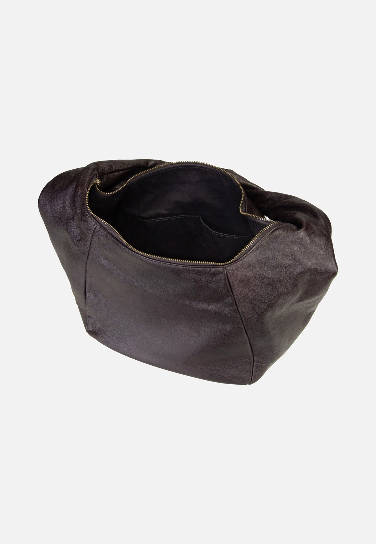 Liebeskind Berlin Farrah II Hobo M YAK 3D Leather Deep Soil Borsa Hobo