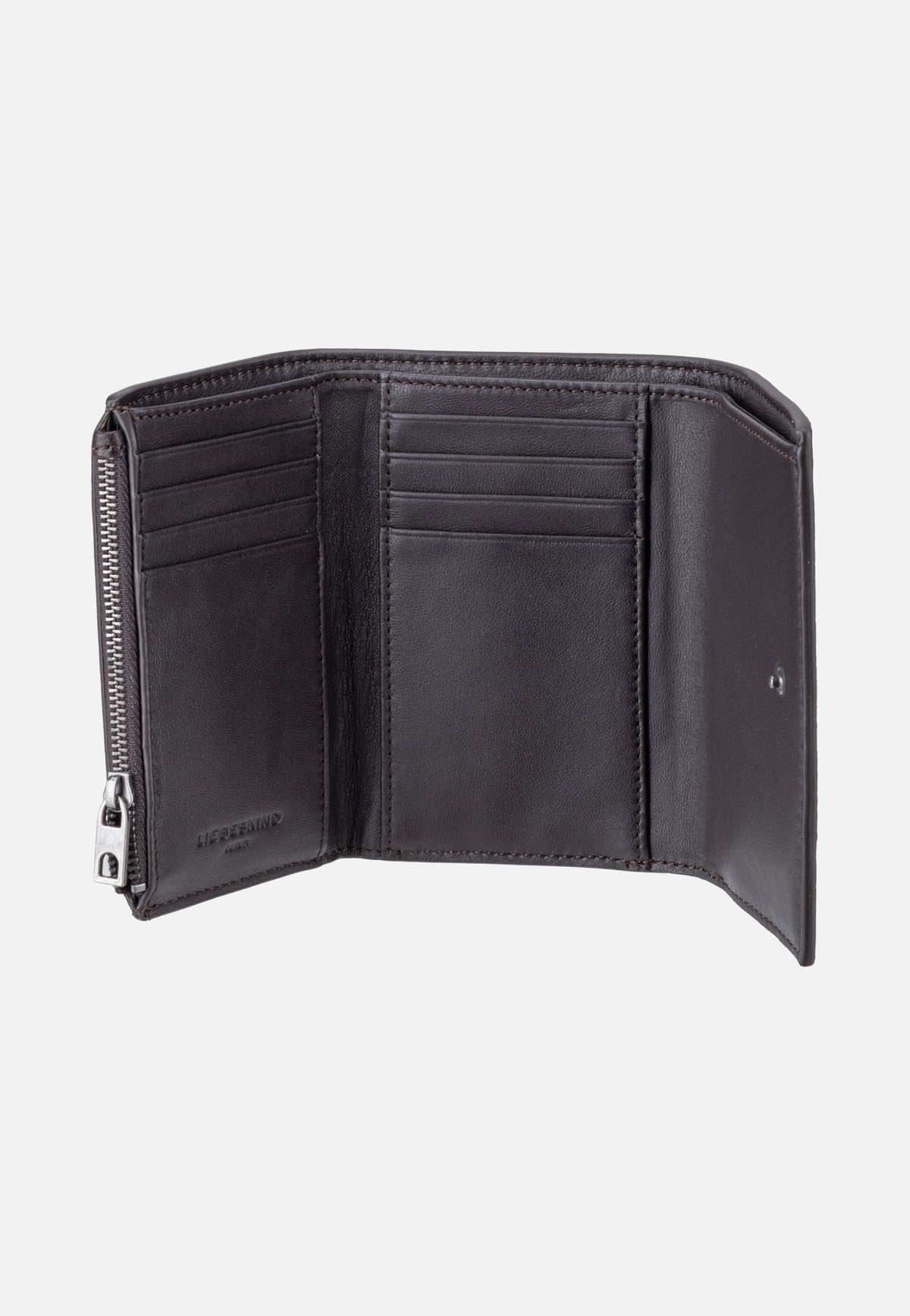 Liebeskind Berlin Farrah II Linn M YAK 3D Leather Deep Soil Cartera