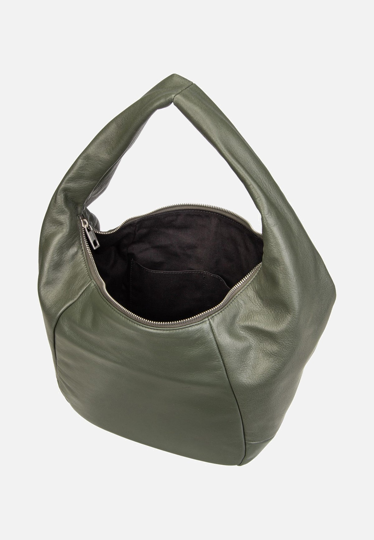 Liebeskind Berlin Farrah M Vintage Goat Cypress Green Sac Hobo