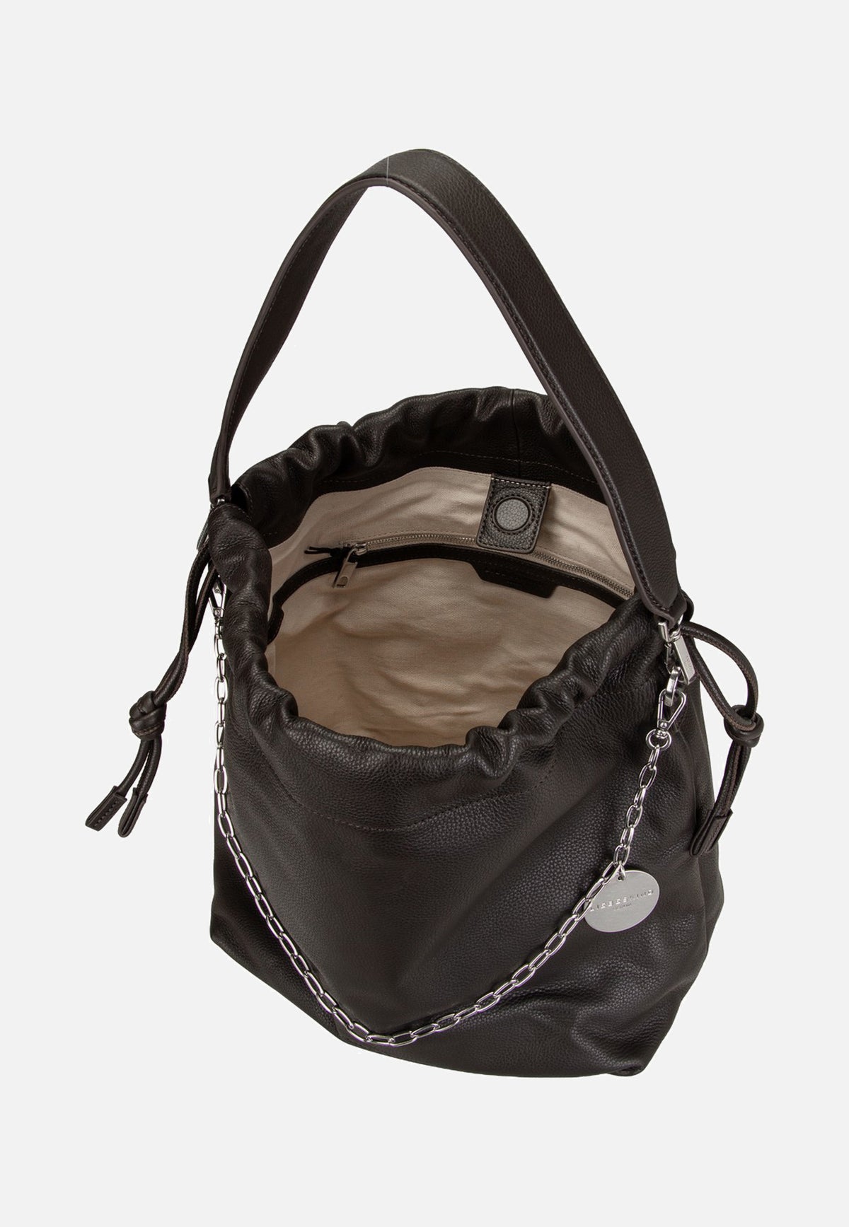 Liebeskind Berlin Lya II Hobo M Small Pebble Deep Soil Bolsa de cubo