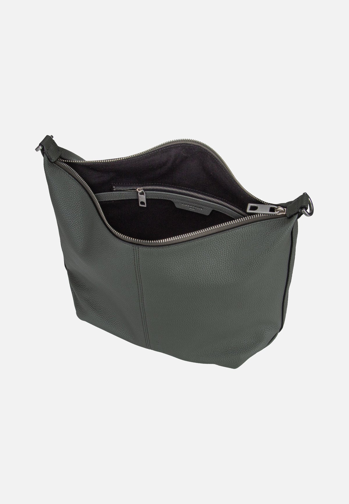 Liebeskind Berlin Paris M Small Pebble Cypress Green Hobo-tas