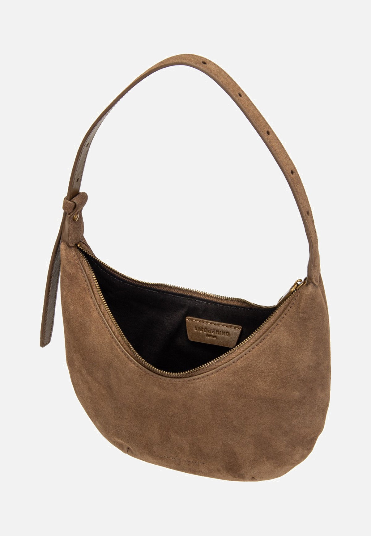 Liebeskind Berlin Ryker Hobo XS Hydro Suede Safari Hobo-tas