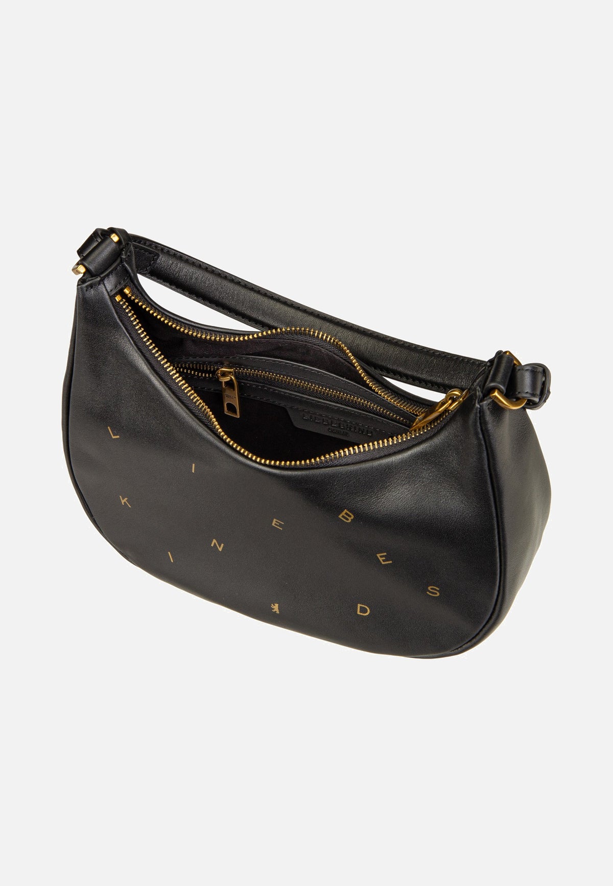 Liebeskind Berlin Dancing Letters XS 2169065 Black Sac Hobo