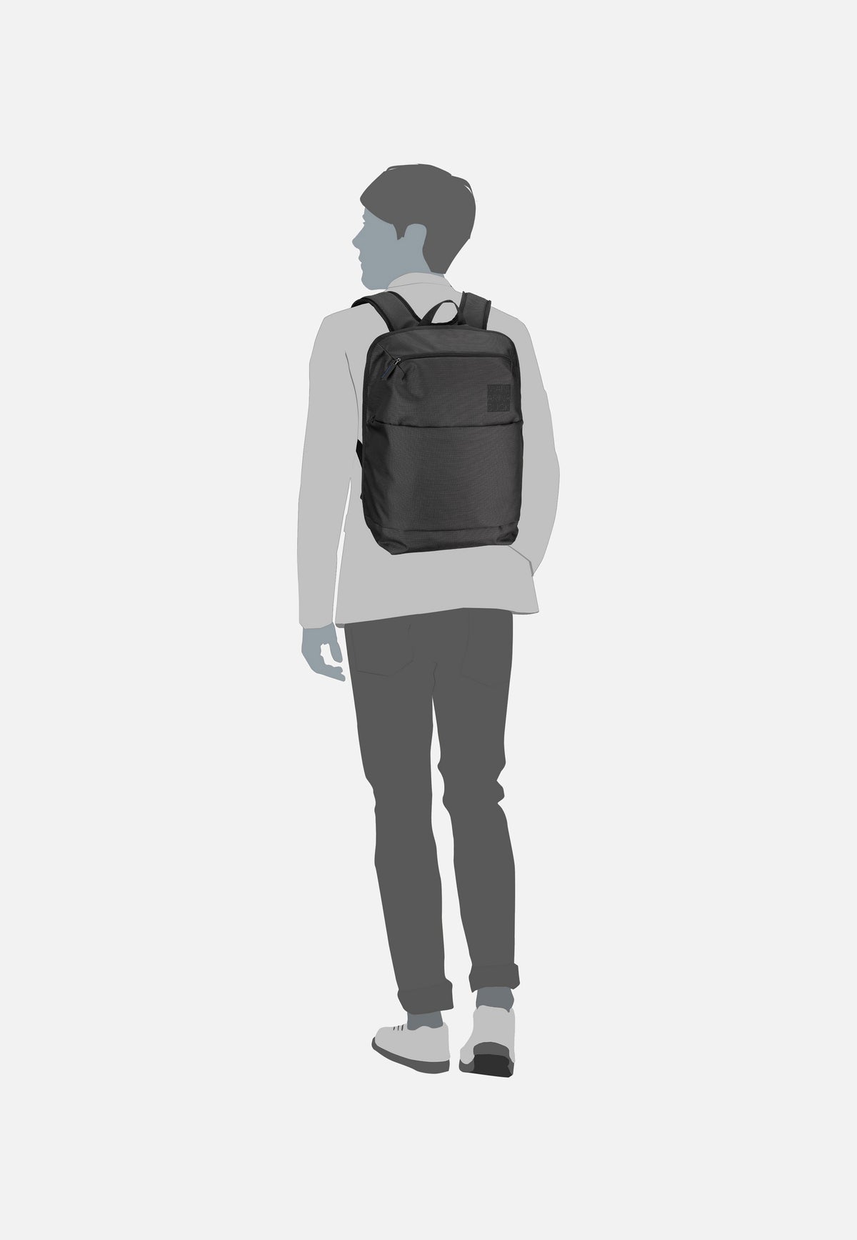 Mandarina Duck District KPT11 Black Ink Backpack