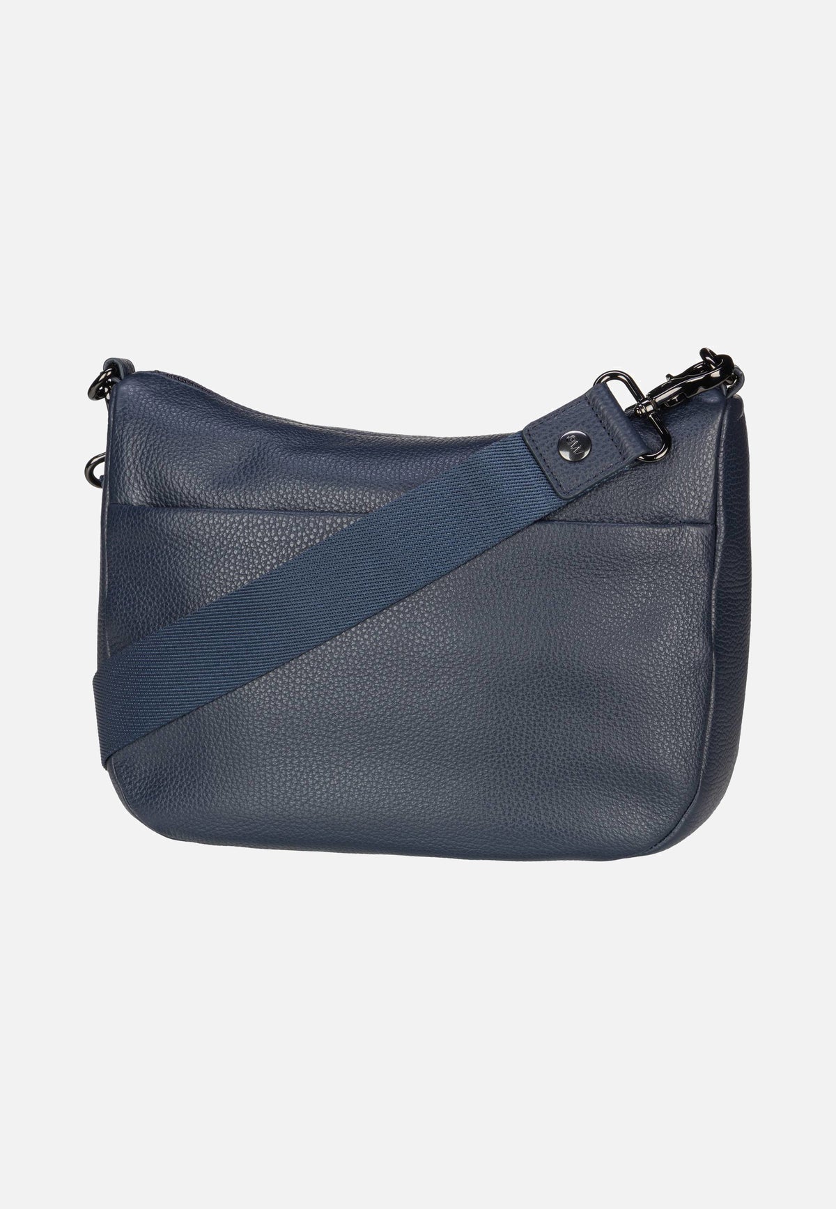 Mandarina Duck Mellow Leather Hobo FZT79 Dress Blue Pouch Bag