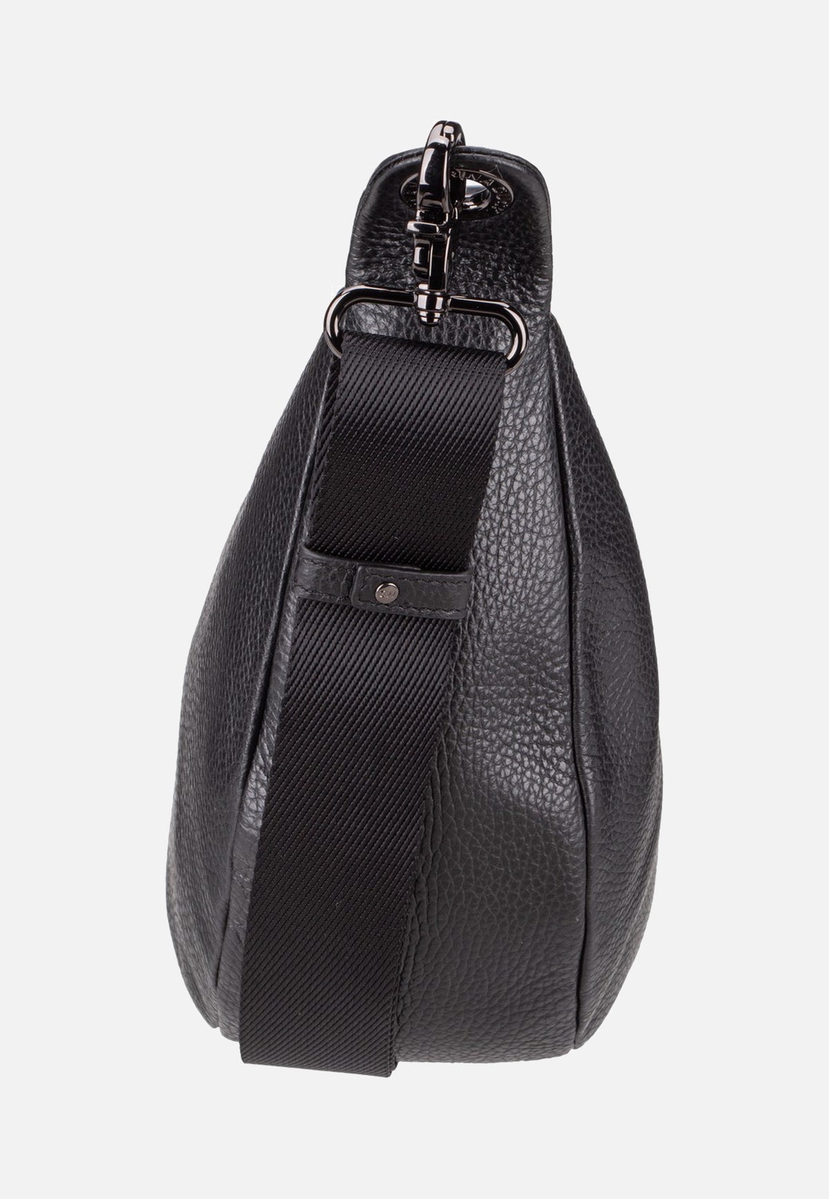 Mandarina Duck Mellow Leather Hobo FZT03 Nero Hobo Bag