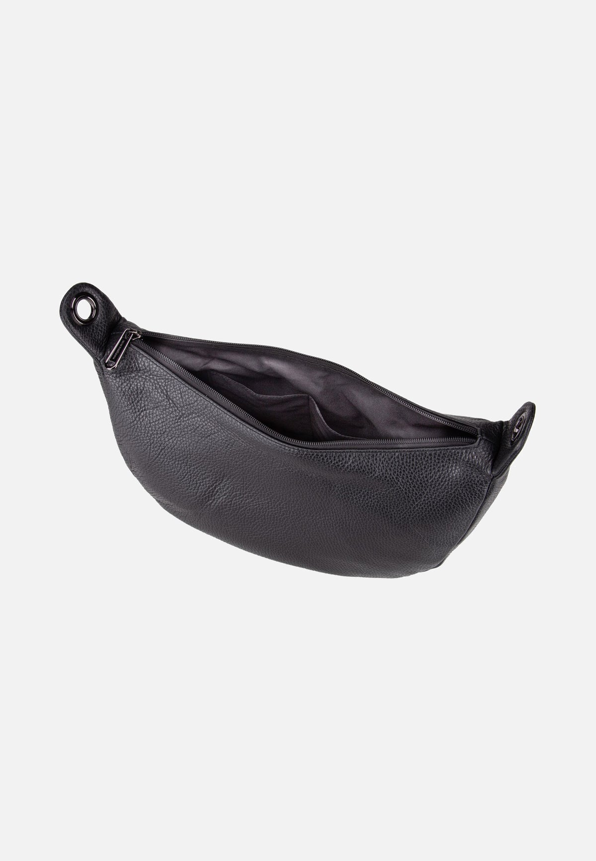 Mandarina Duck Mellow Leather Hobo FZT03 Nero Hobo Bag